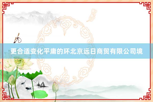 更合适变化平庸的环北京远日商贸有限公司境
